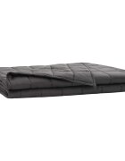 vidaXL Záťažová deka Antracitová 200 x 230 cm 9 kg 100% Bavlna 205T