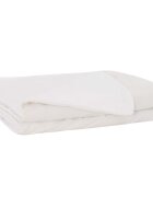 vidaXL Záťažová deka Biela 135 x 200 cm 10 kg 100% Bavlna 205T