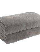vidaXL Záťažová prikrývka s krytom šedá 200x225 cm 9 kg látka