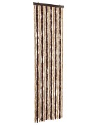 vidaXL Záves proti hmyzu béžový a svetlohnedý 56x185 cm ženilka