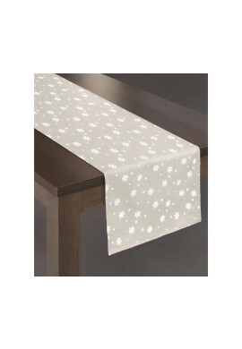 Eurofirany Stredový obrus Carly Light Grey 40x140 cm - Redecor.sk