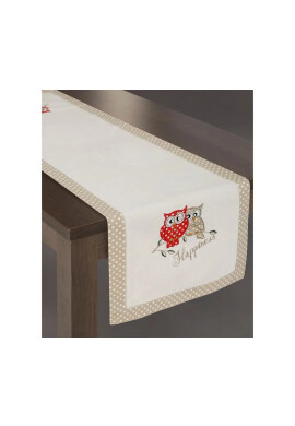 Eurofirany Stredový obrus Moira Beige 40x cm - Redecor.sk