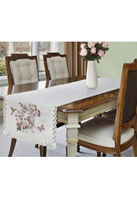 Eurofirany Stredový obrus Sally Birds and Roses 40x cm - Redecor.sk