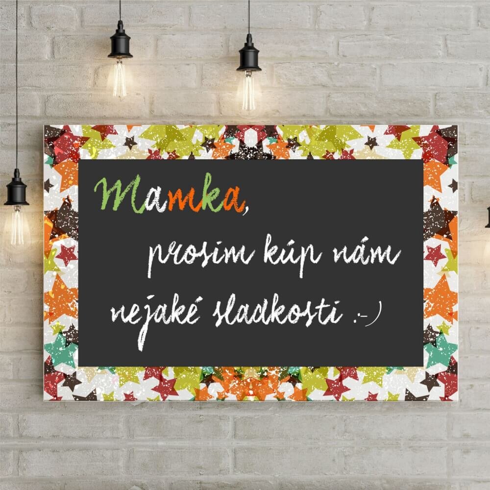 INSPIO Detská tabuľka pre popis s kriedou