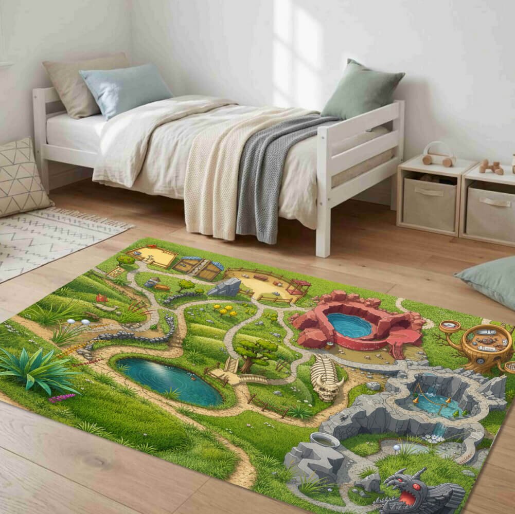 INSPIO Koberec na hranie - Dračie údolie