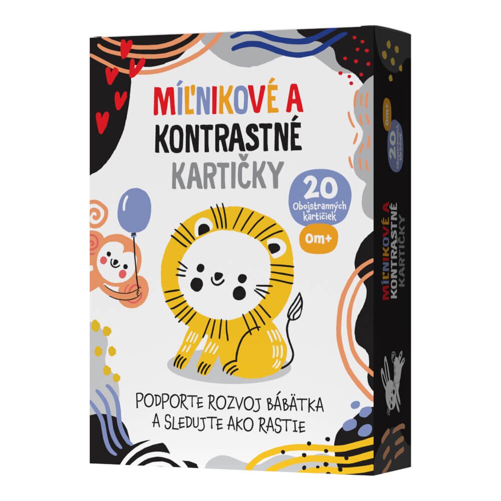 INSPIO Míľnikové a kontrastné kartičky