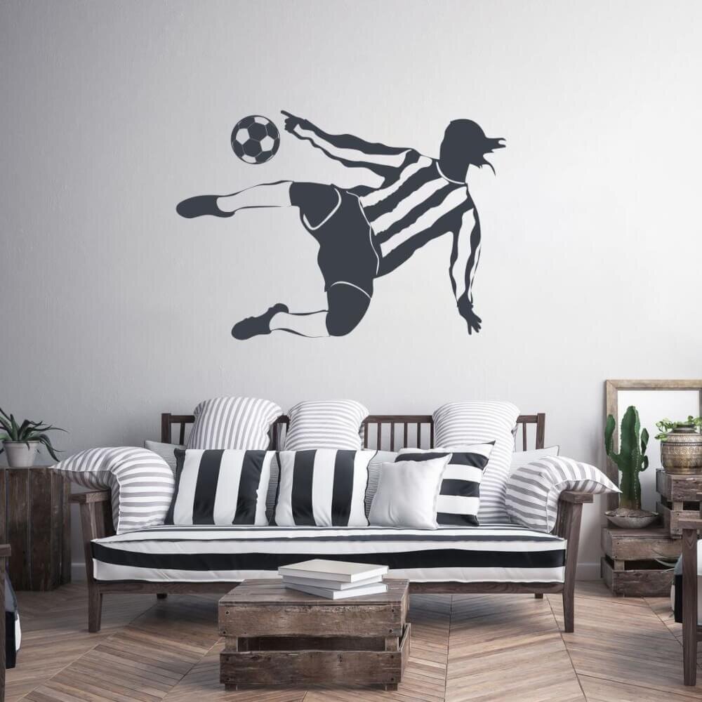 INSPIO Nálepky na stenu - Futbalista