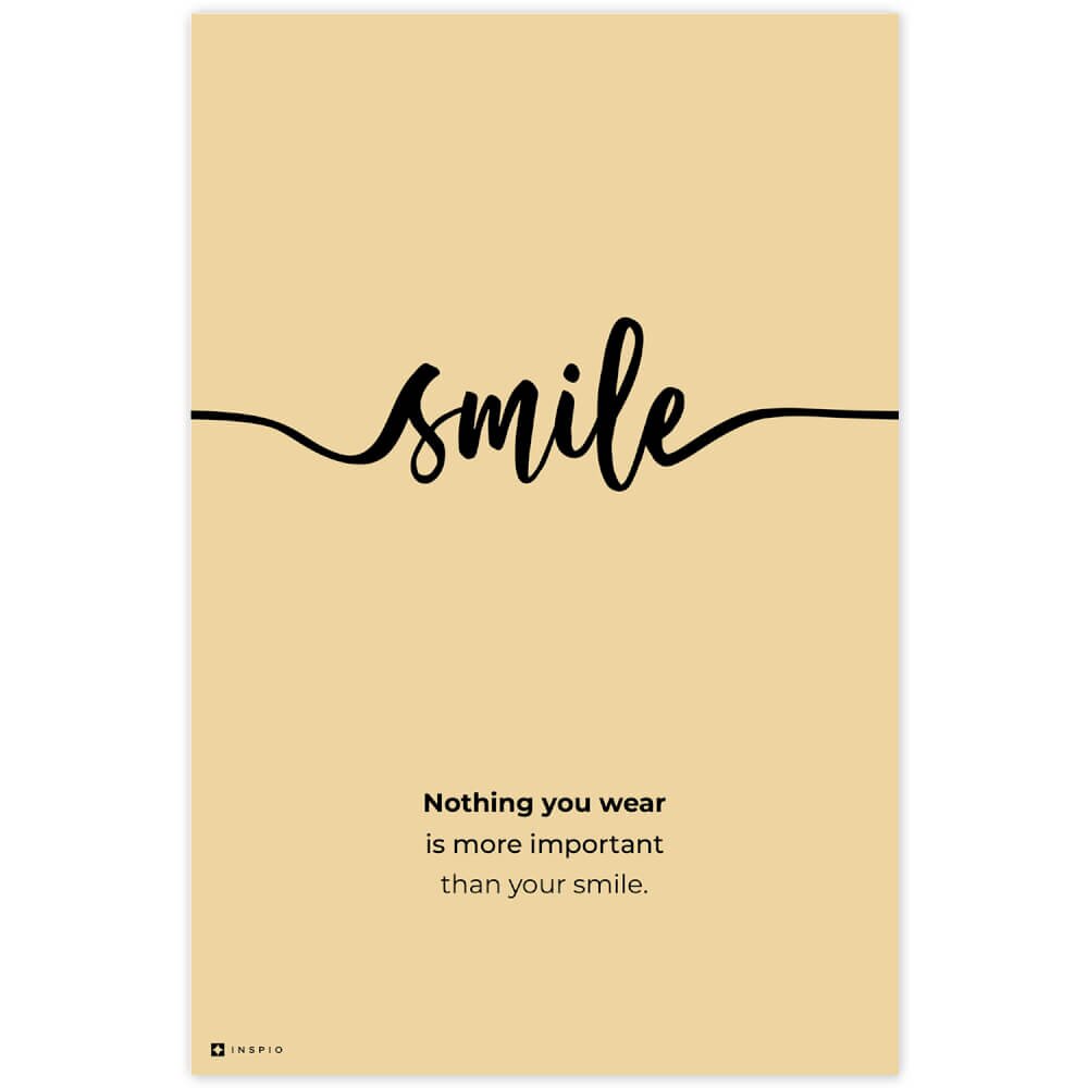 INSPIO Obraz do izby SMILE pre potešenie