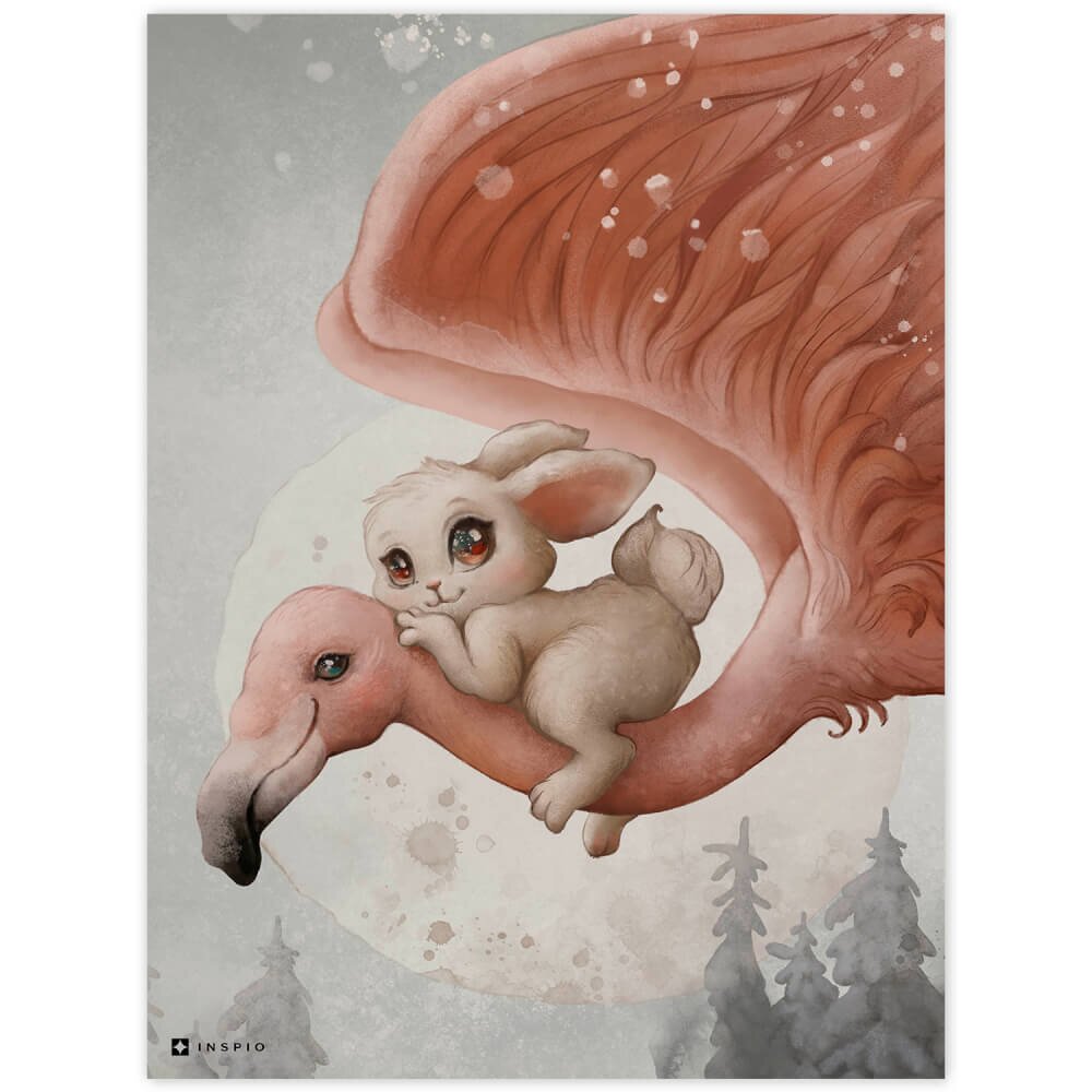 INSPIO Obraz na stenu do detskej izby - Čarokrásny let