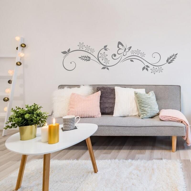 INSPIO Samolepka ornament s motýľom