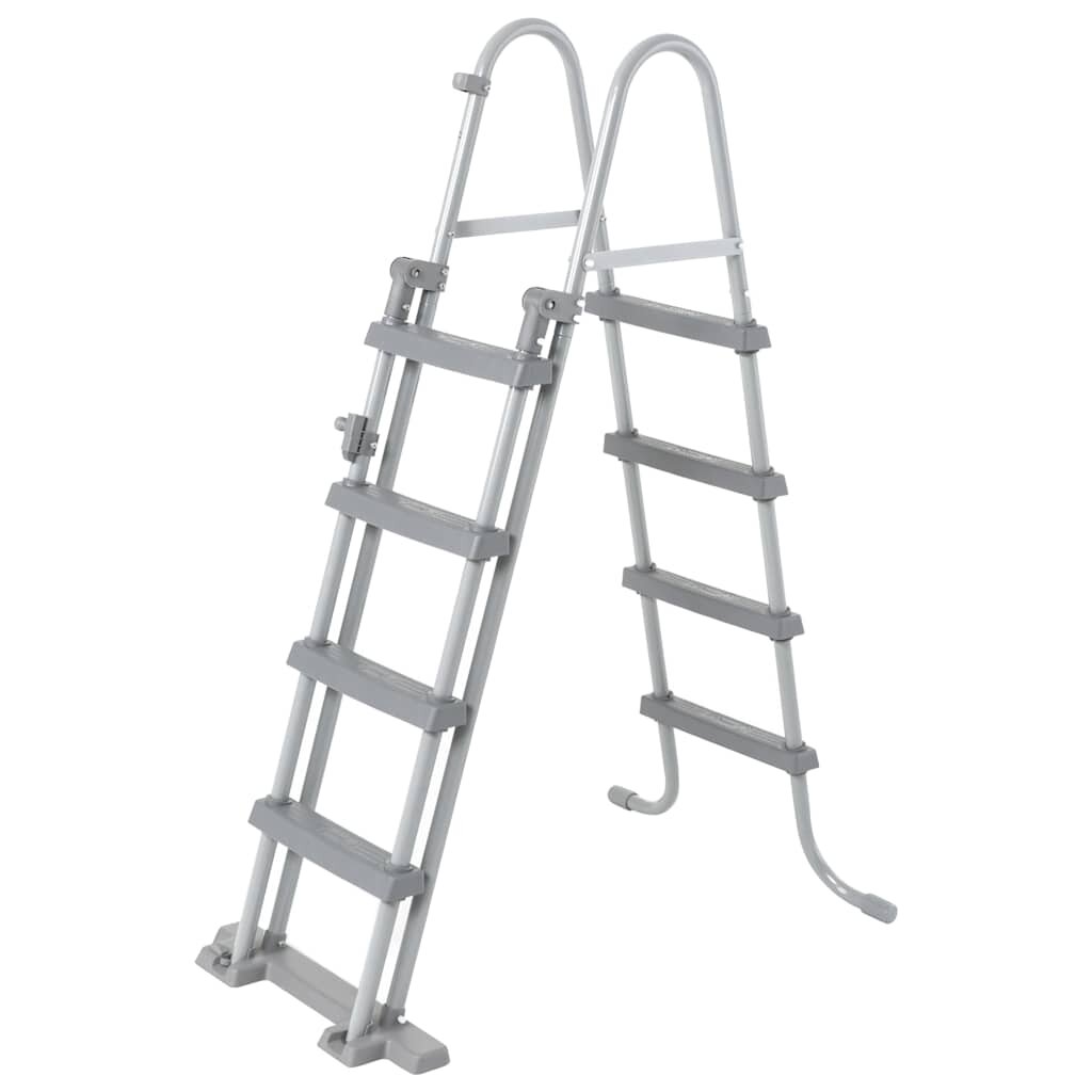 Bestway 4-stupňový bezpečnostný rebrík do bazéna Flowclear 122 cm