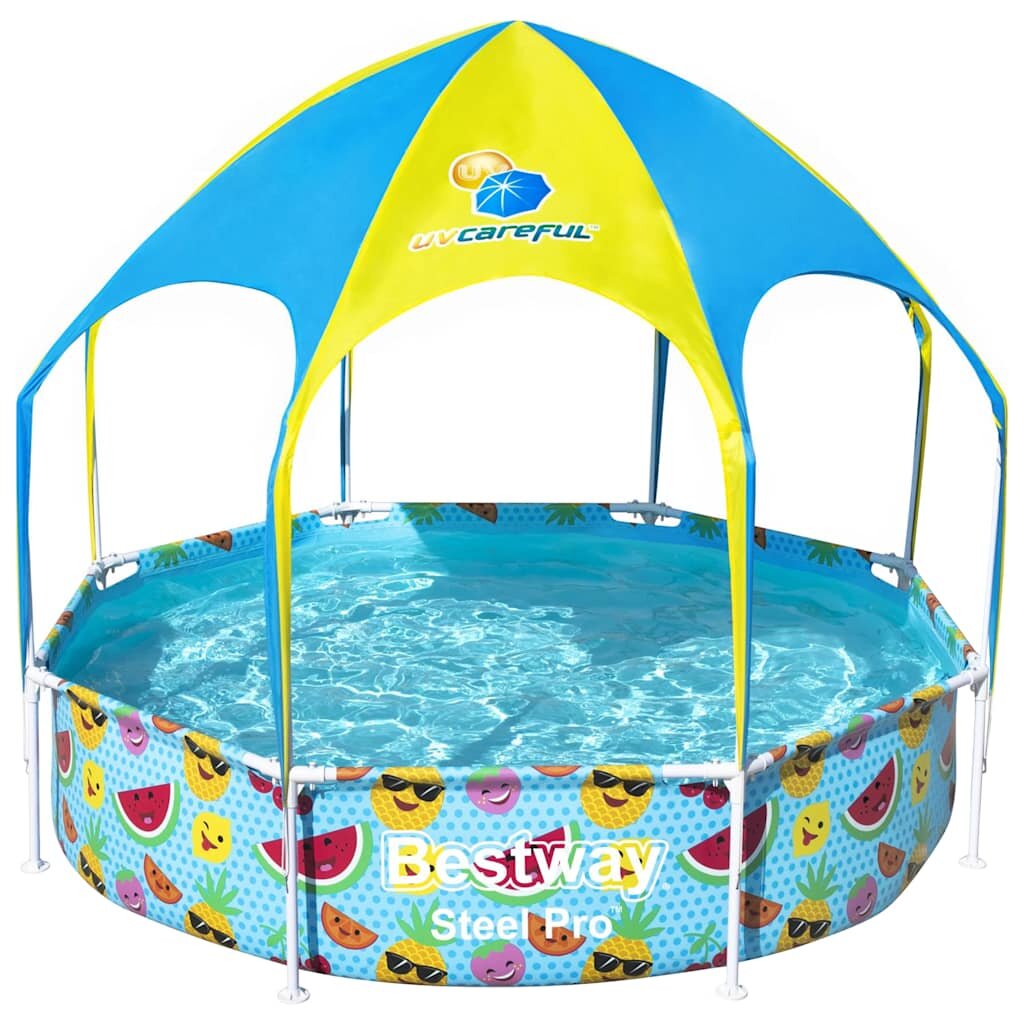 Bestway Nadzemný bazén pre deti s UV ochranou Steel Pro 244x51 cm