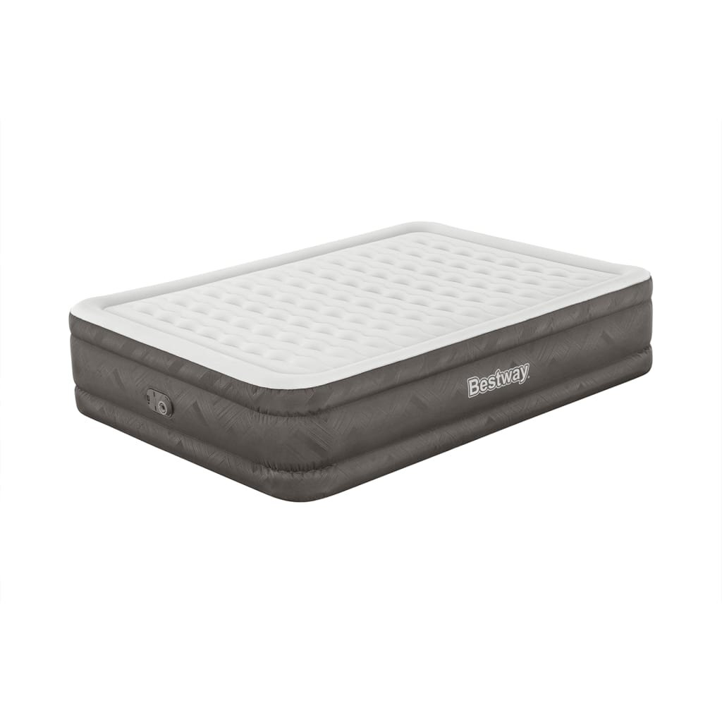 Bestway Nafukovacia posteľ so zabudovanou pumpou 203x152x46 cm
