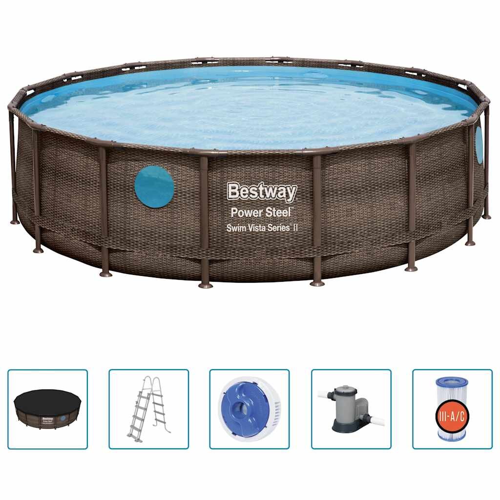 Bestway Power Steel bazénová sada 488x122 cm