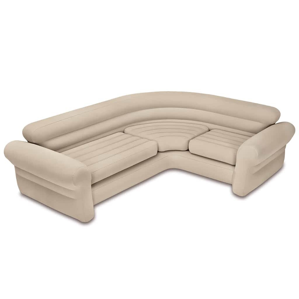 INTEX Nafukovací rohový gauč/pohovka 257x203x76 cm 68575NP
