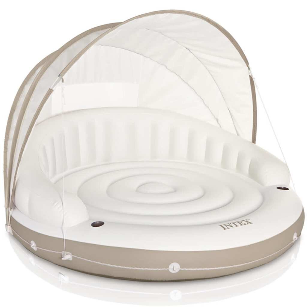 INTEX Nafukovacie kreslo do vody so strieškou 199x150 cm 58292 EU