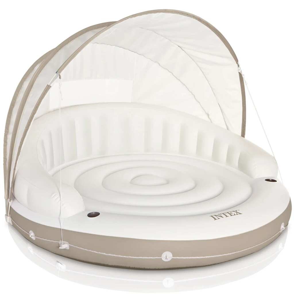INTEX Nafukovacie kreslo do vody so strieškou 199x150 cm 58292 EU