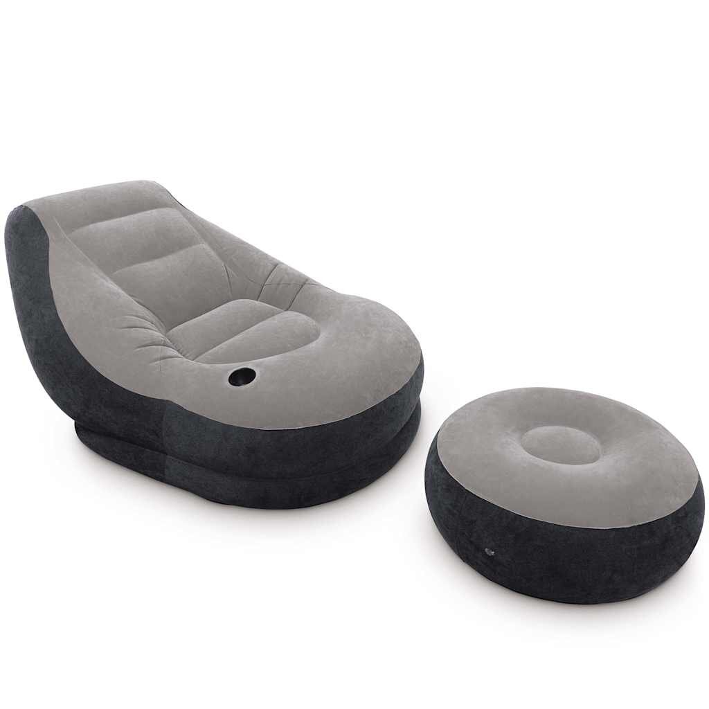 INTEX Nafukovacie kreslo s podnožkou Ultra Lounge Relax 68564NP
