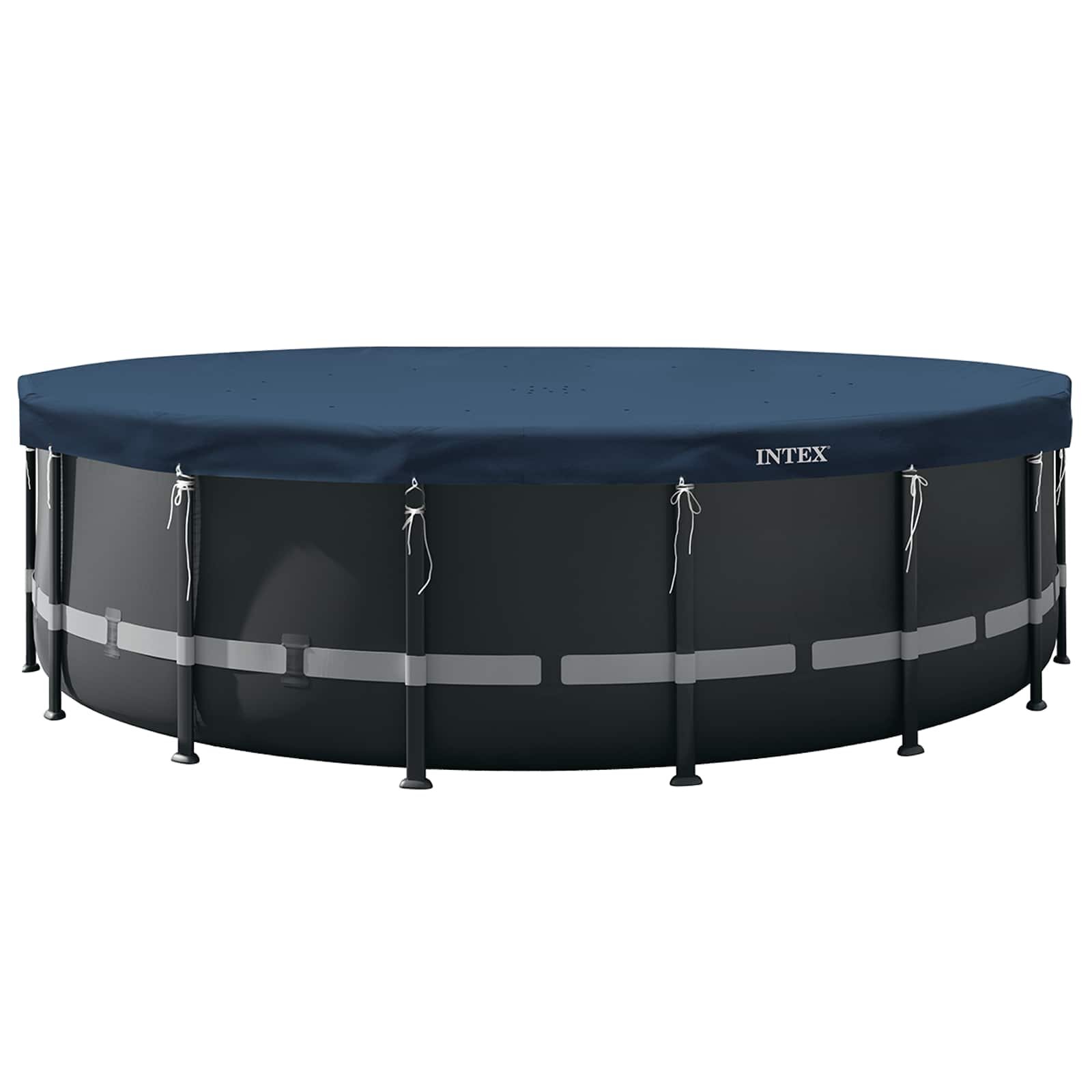 INTEX Plachta na bazén Ø488 x 20 cm Okrúhly PVC PET