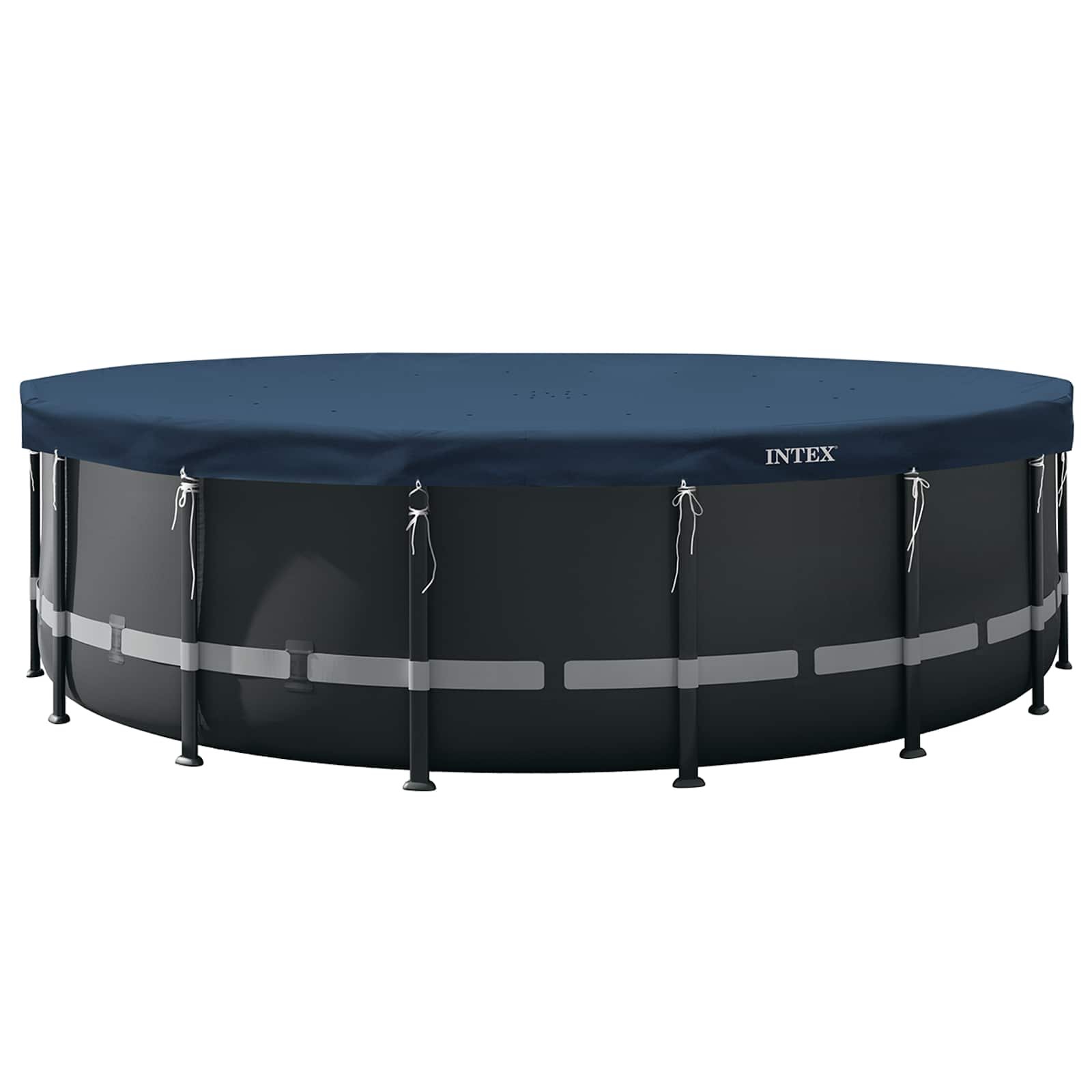 INTEX Plachta na bazén Ø594 x 20 cm Okrúhly PVC PET