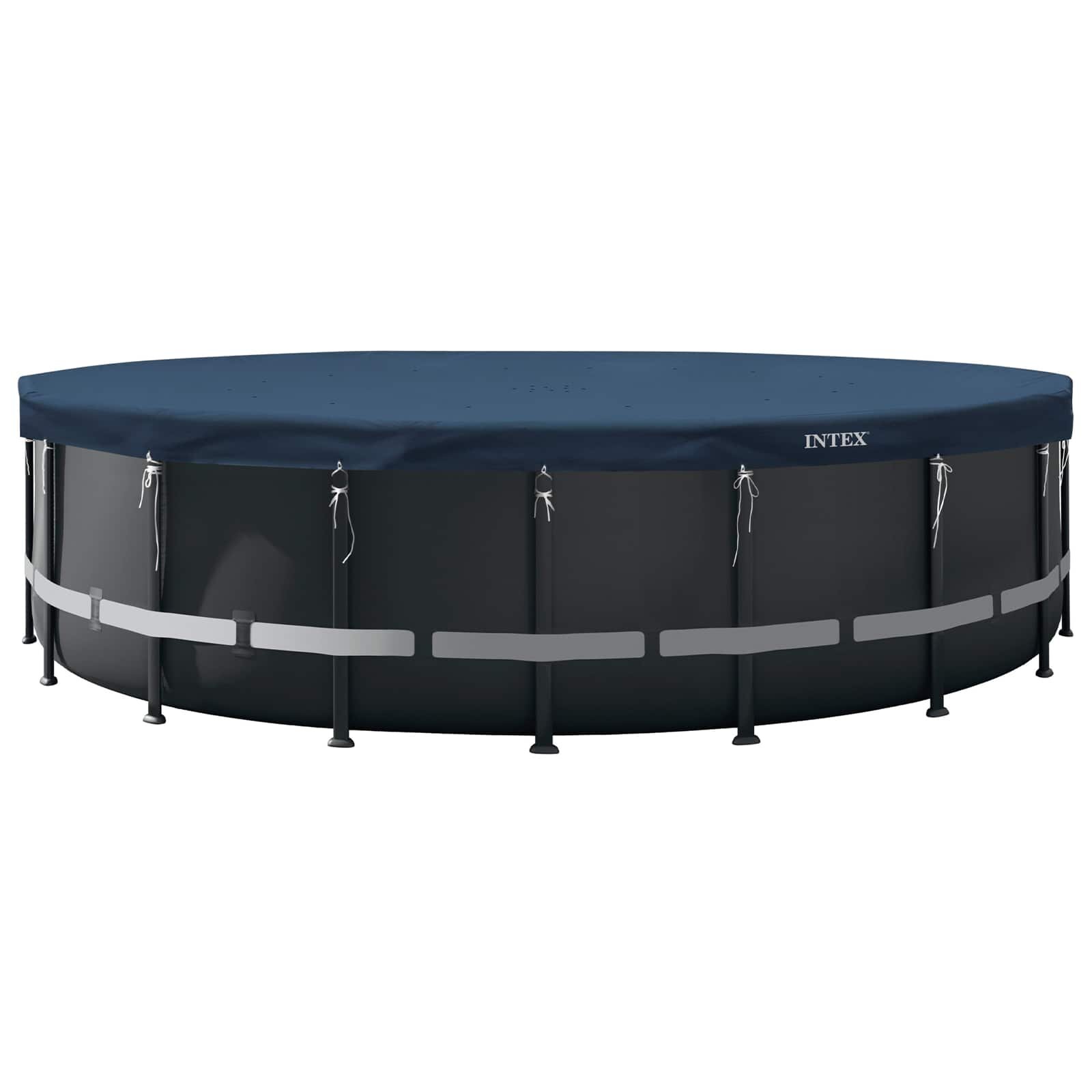 INTEX Plachta na bazén Ø610 x 20 cm Okrúhly PVC PET