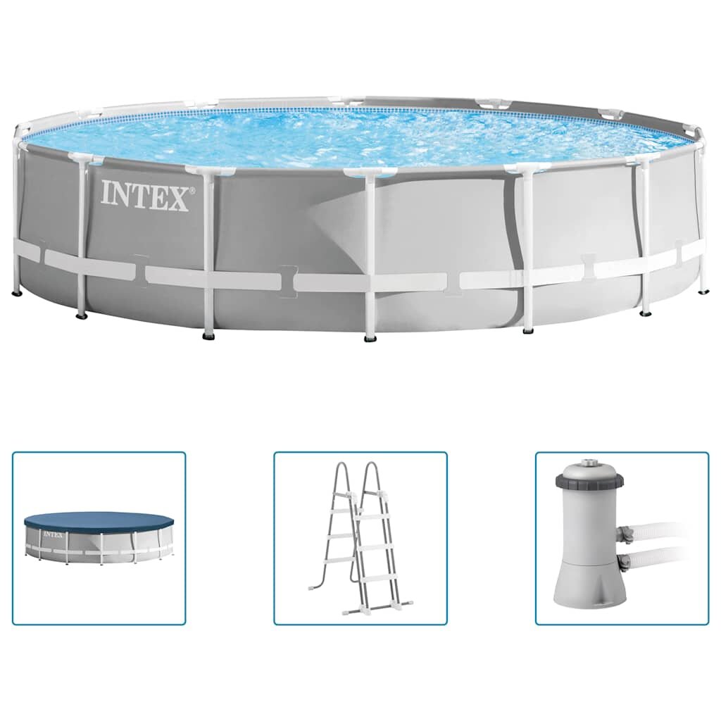 INTEX Prism Frame prémiová bazénová súprava 427x107 cm