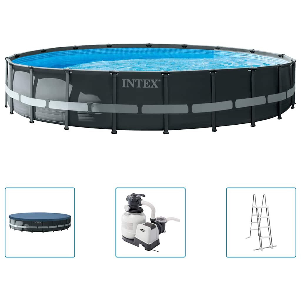 INTEX Ultra XTR Frame bazénová súprava okrúhla 610x122 cm