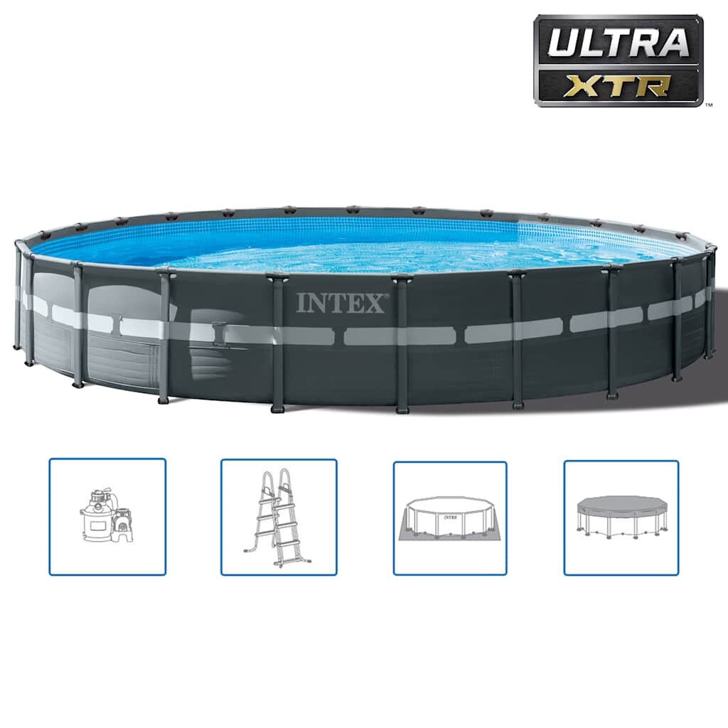 INTEX Ultra XTR Frame bazénová súprava okrúhla 732x132 cm 26340GN