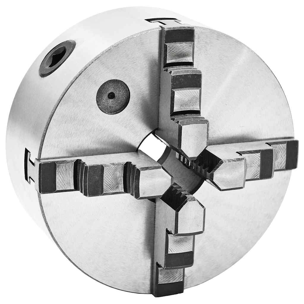 vidaXL 4-čeľusťové samostrediace skľučovadlo na sústruh 160 mm oceľové K12 160