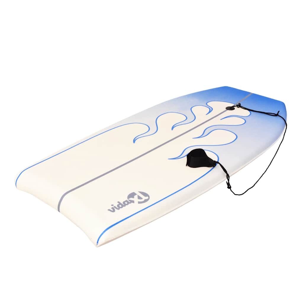 vidaXL Bodyboard modrý 104 cm