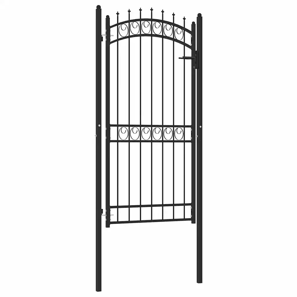 vidaXL Brána EMMEN 104 x 147 cm Zamykateľné Povrchovo upravená oceľ