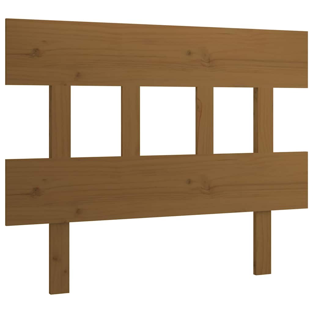 vidaXL Čelo postele medovohnedé 1035x3x81 cm masívna borovica
