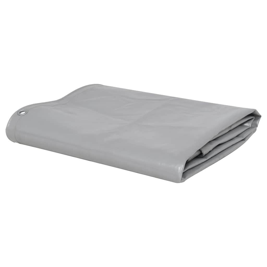 vidaXL Celta 650 g/m² 3x6 m sivá