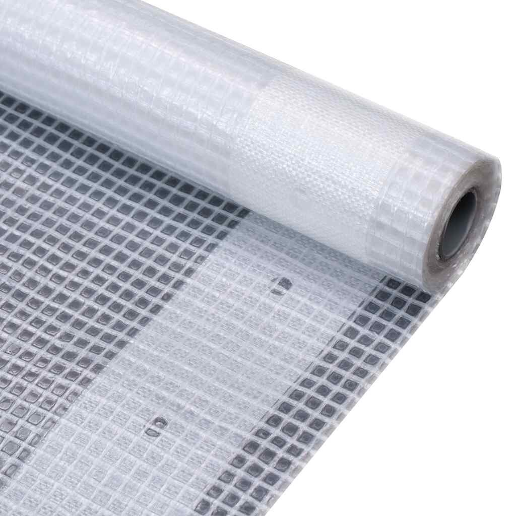 vidaXL Celta Leno 260 g/m² 2x2 m biela