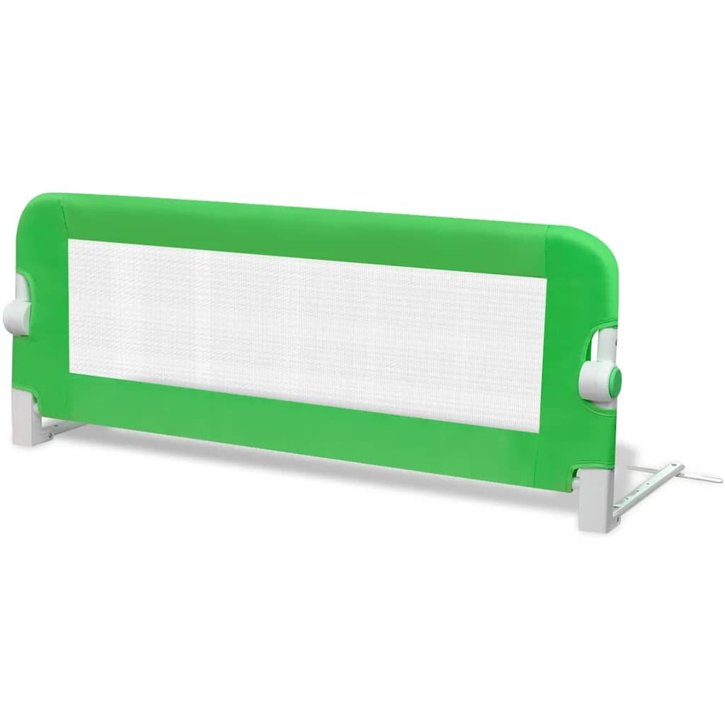 vidaXL Detská bezpečnostná zábrana 102x42 cm zelená