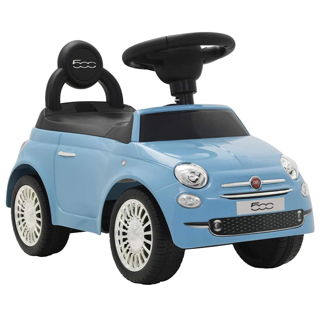vidaXL Detské autíčko Fiat 500 modré