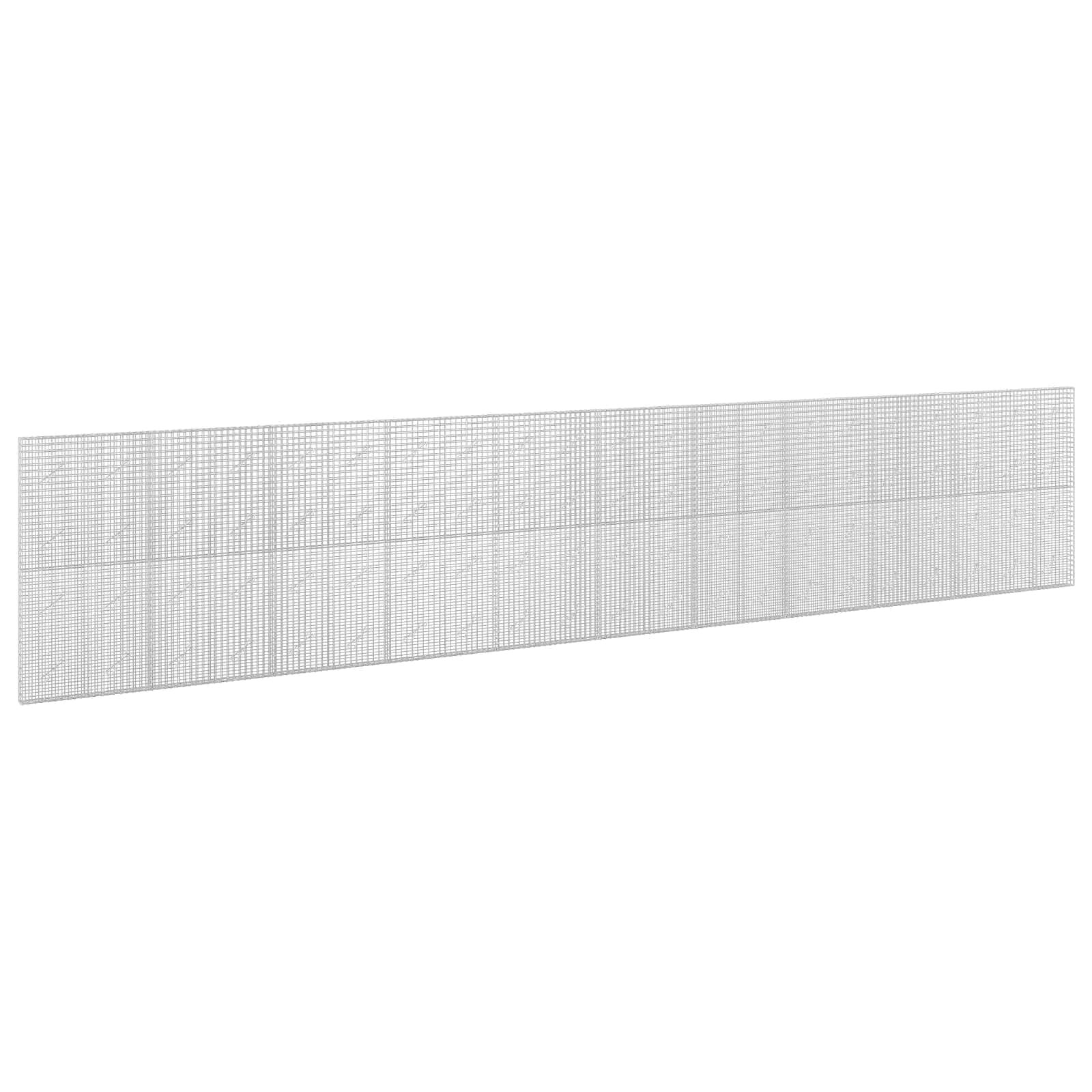vidaXL Gabión s drôtom 35 mm a sieťou 5x5 cm 1050x10x200 cm