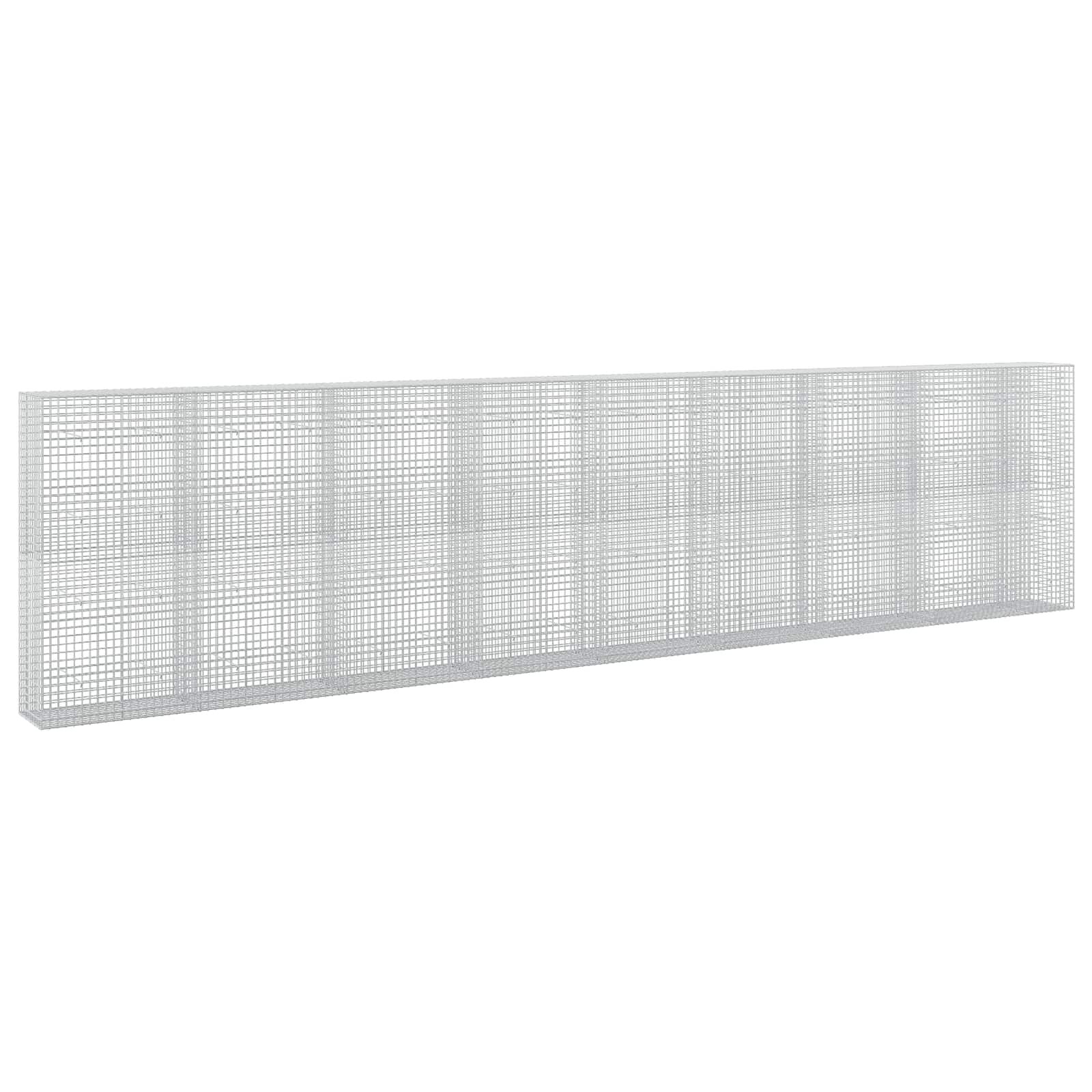 vidaXL Gabión s drôtom 35 mm a sieťou 5x5 cm 850x50x200 cm