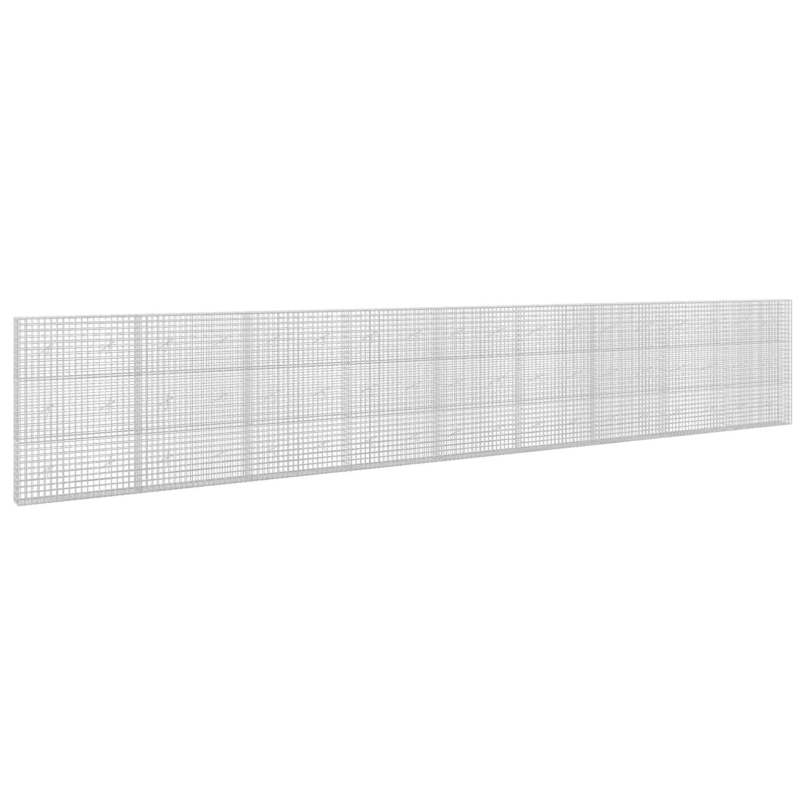 vidaXL Gabión s drôtom 35 mm a sieťou 5x5 cm 900x20x150 cm