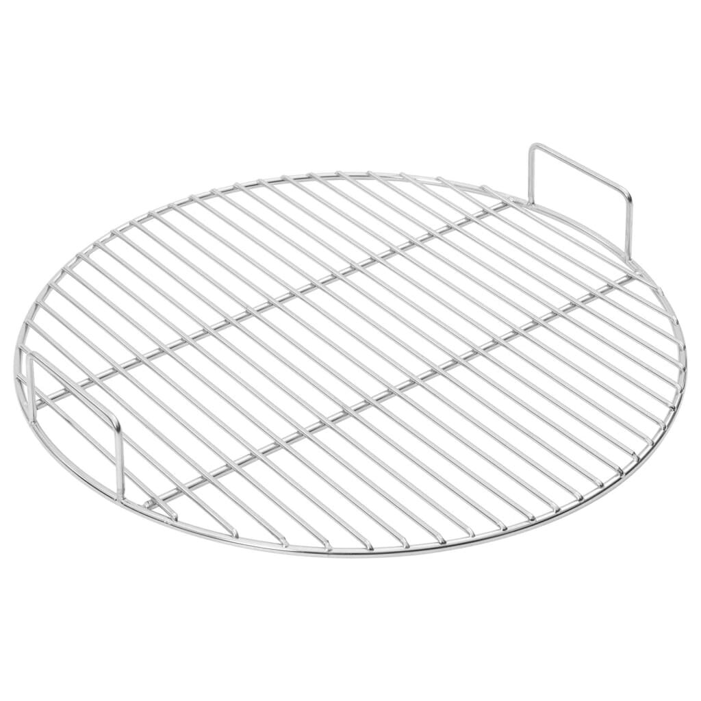 vidaXL Grilovací rošt s rukoväťami okrúhly Ø445 cm 304 nerezová oceľ