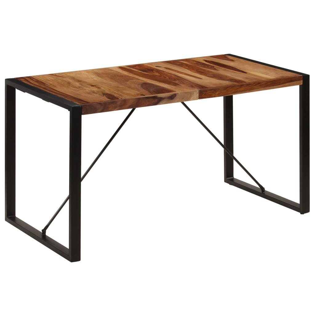 vidaXL Jedálenský stôl 140x70x75 cm drevený masív akácia