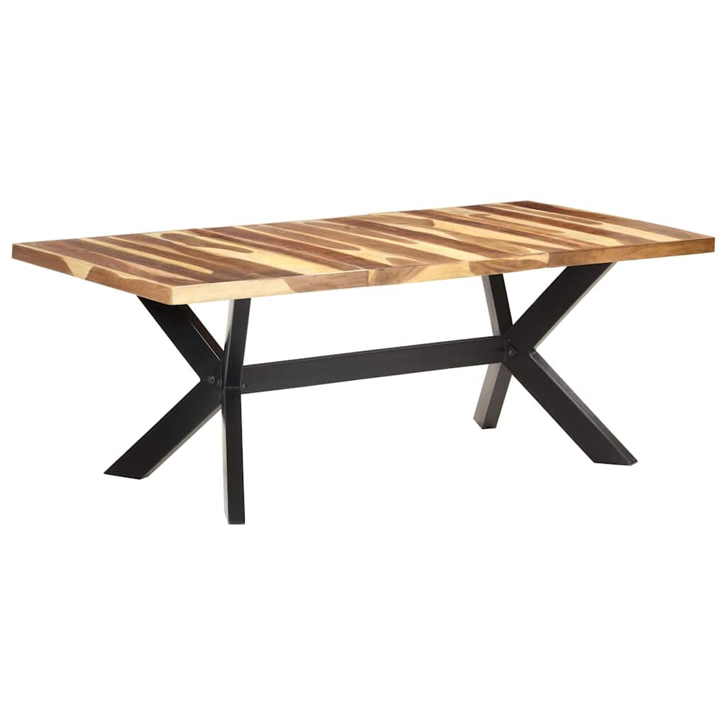 vidaXL Jedálenský stôl 200x100x75 cm drevený masív s medovým náterom