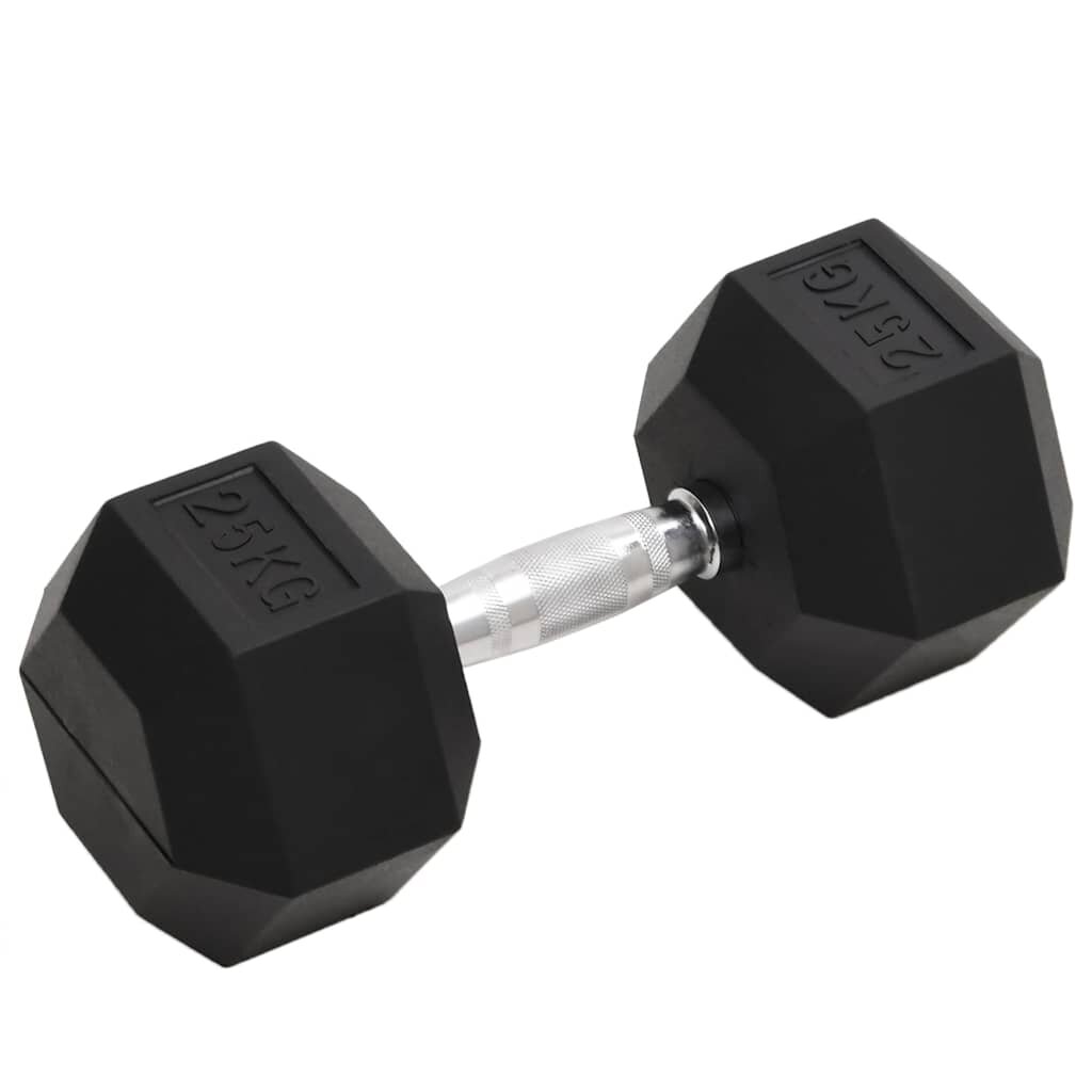 vidaXL Jednoručná činka 25 kg liatina