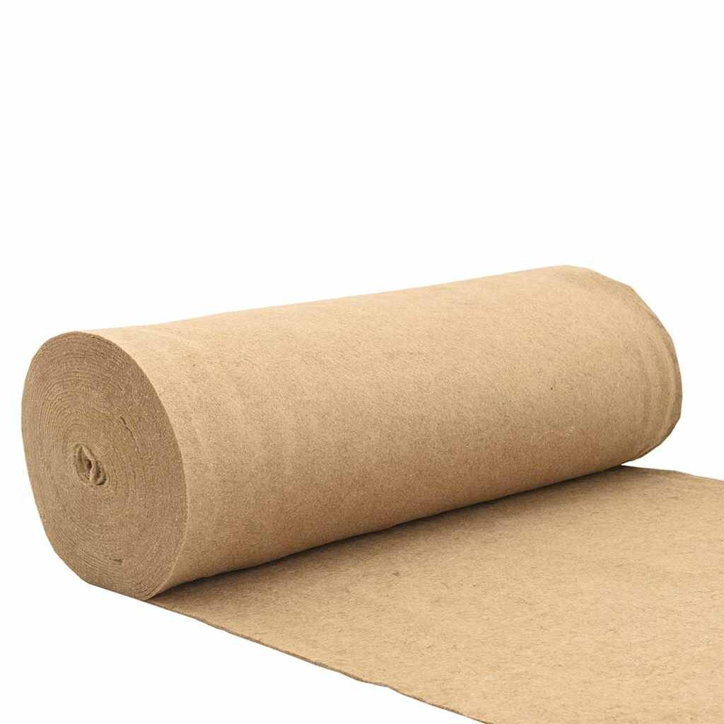 vidaXL Jutová podložka pre hlodavce 1x25 m 5 mm
