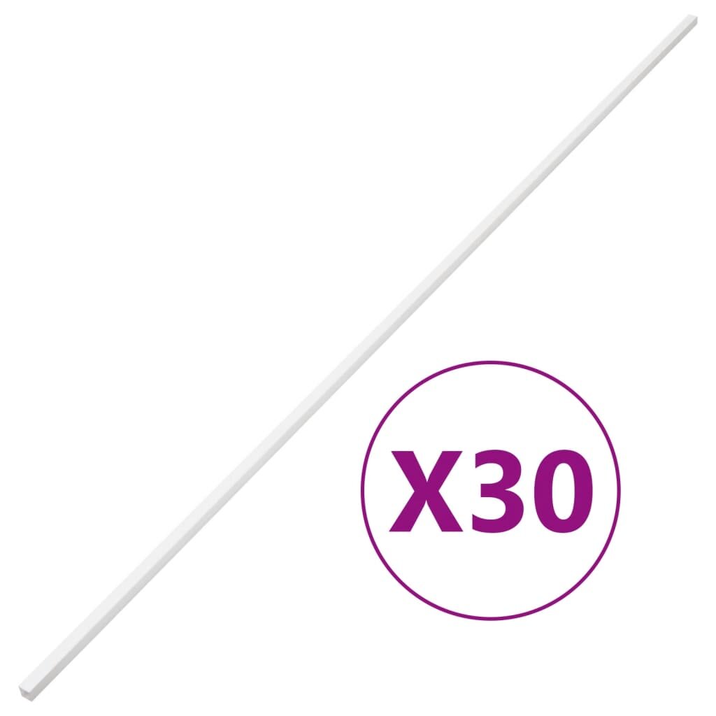 vidaXL Káblový rozvod 30x15 mm 30 m PVC