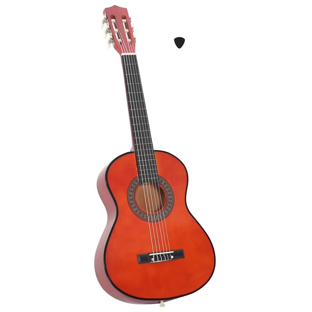 vidaXL Klasická gitara pre začiatočníkov a deti 1/2 34" lipové drevo