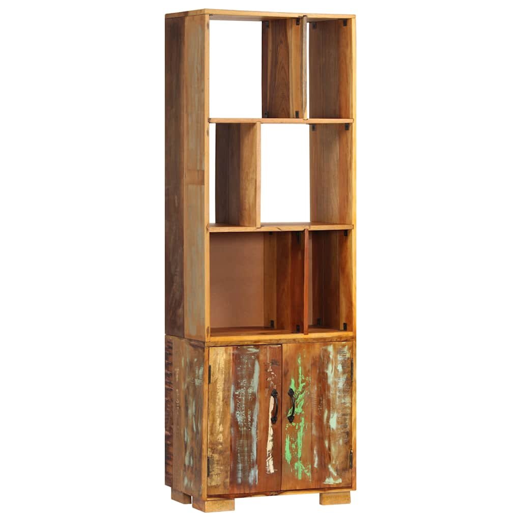 vidaXL Knižnica 60x35x180 cm recyklovaný masív
