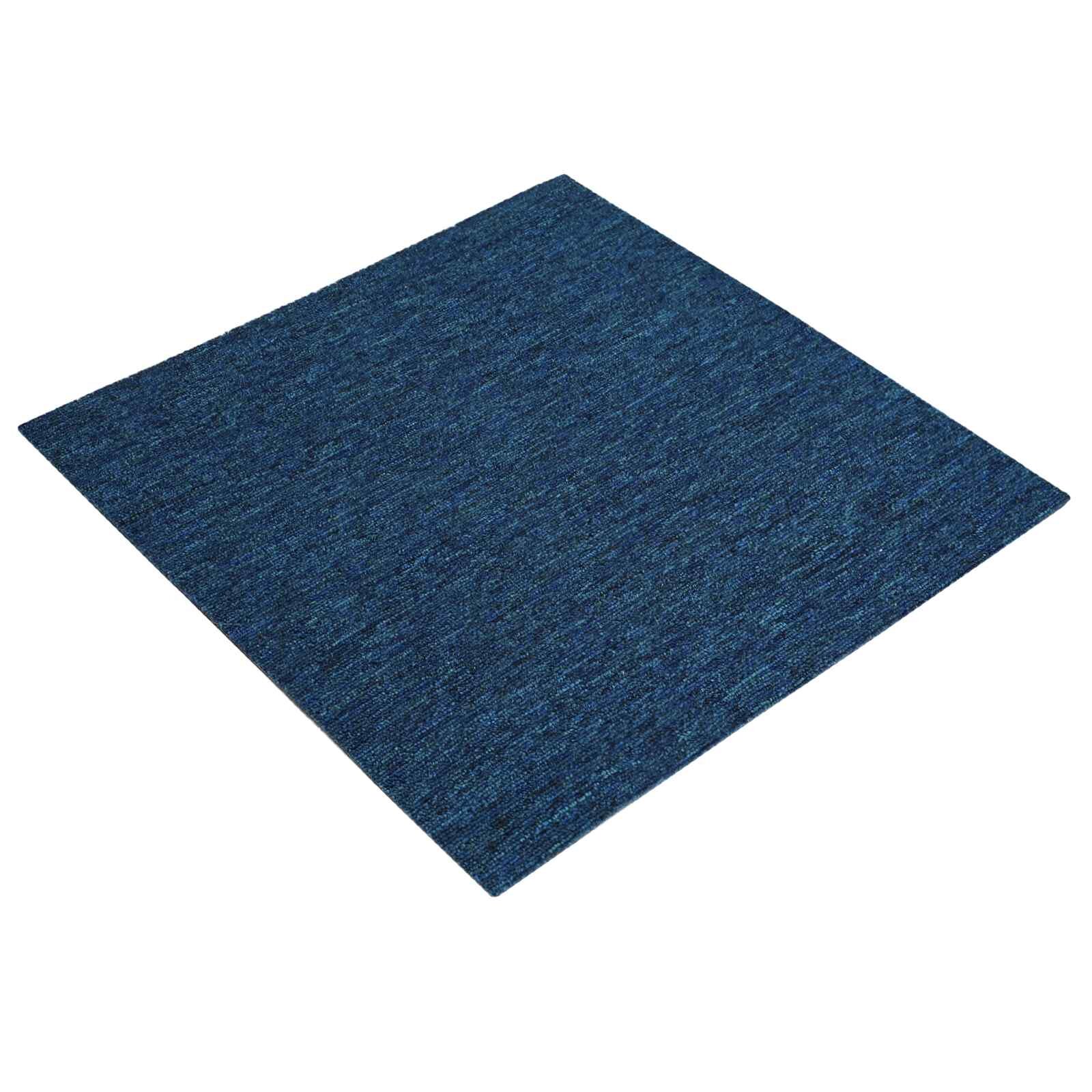 vidaXL Kobercová dlaždica Modrá 50 x 50 cm 4 ks PP a Bitúmen