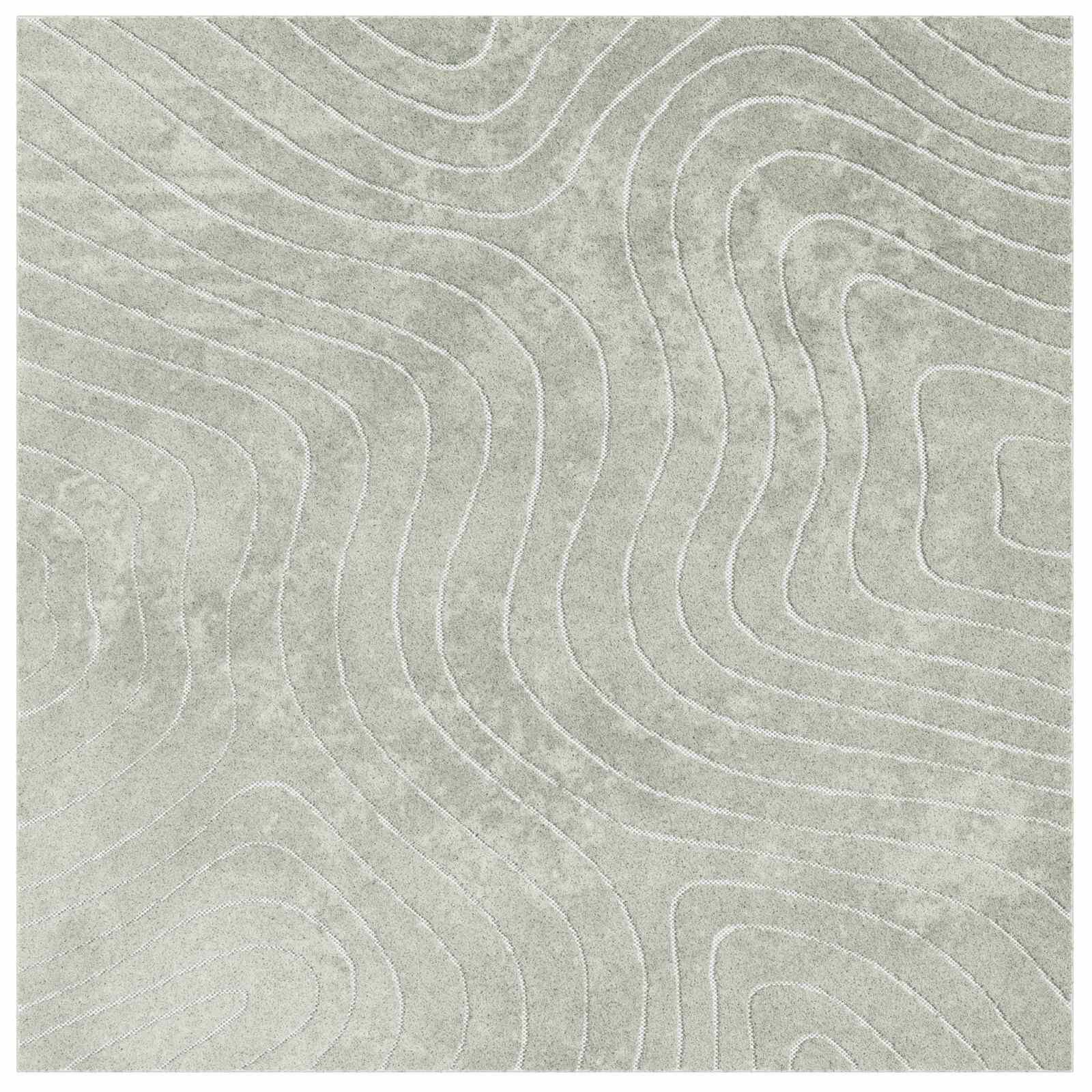 vidaXL Koberec do interiéru a exteriéru PALMERAS Zelená 200 x 200 cm