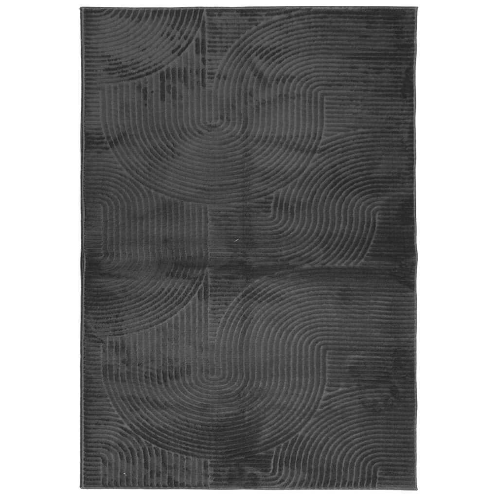 vidaXL Koberec IZA krátky vlas škandinávsky vzhľad antracit 120x170 cm